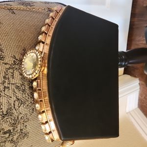 Statement Black Crossbody Purse